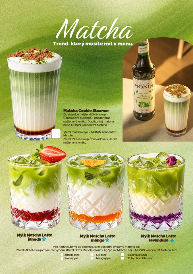 Matcha Cookie Steamer a Mylk Matcha Latte