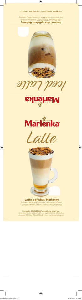 MONIN Marlenka - tisková data