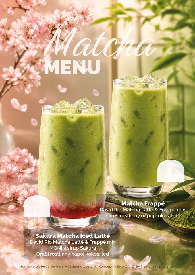 Matcha MENU - náhled plakátu
