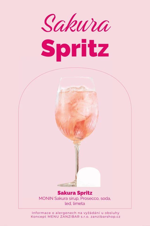 MONIN Sakura - líc tabletentu