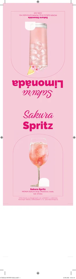 MONIN Sakura - tisková data