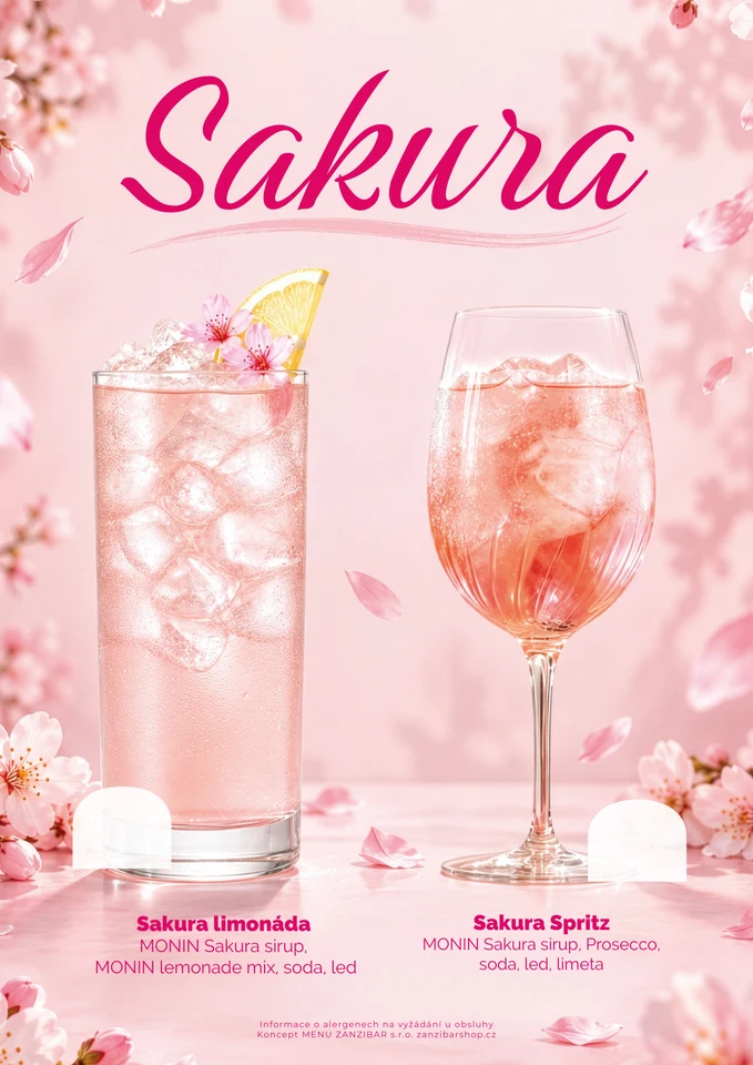 Sakura Spritz a limonáda - náhled plakátu