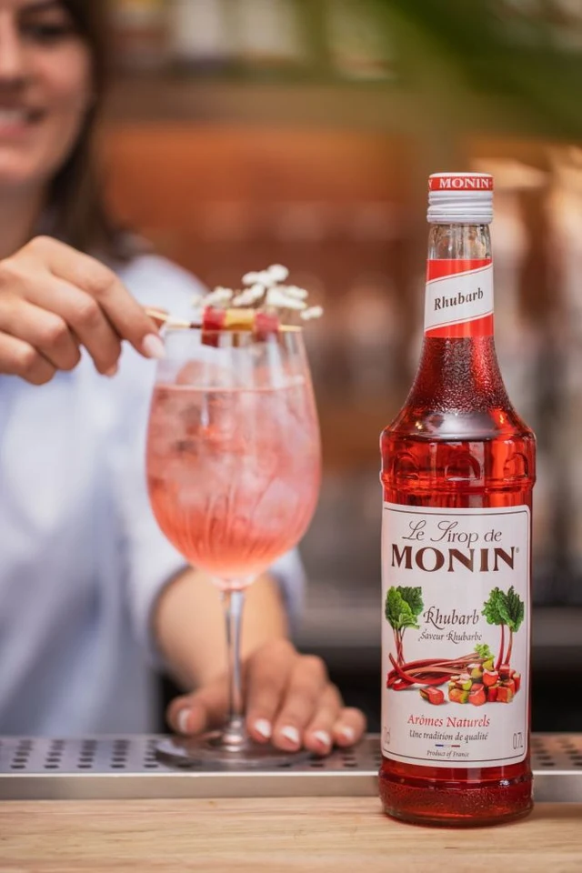 Monin sirup Rebarbora 0,7l