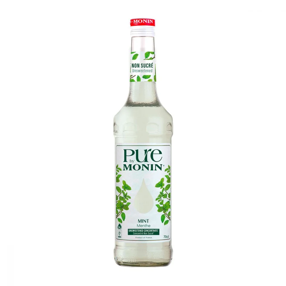 Monin PURE koncentrát Máta 0,7l