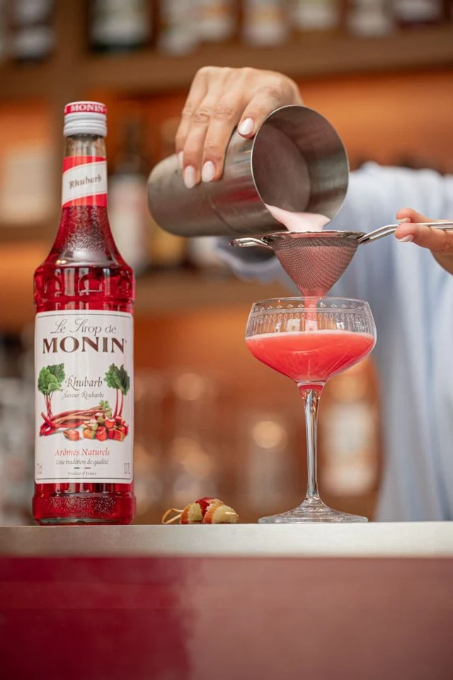 Monin sirup Rebarbora 0,7l