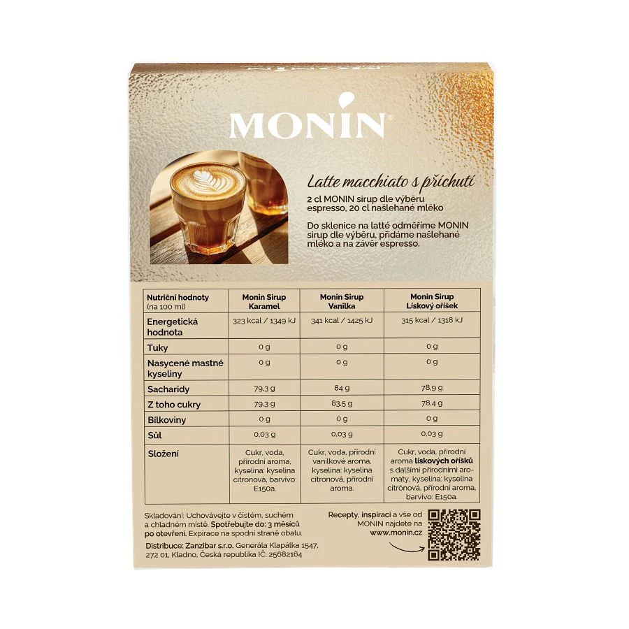 Monin set 3x5cl Coffee