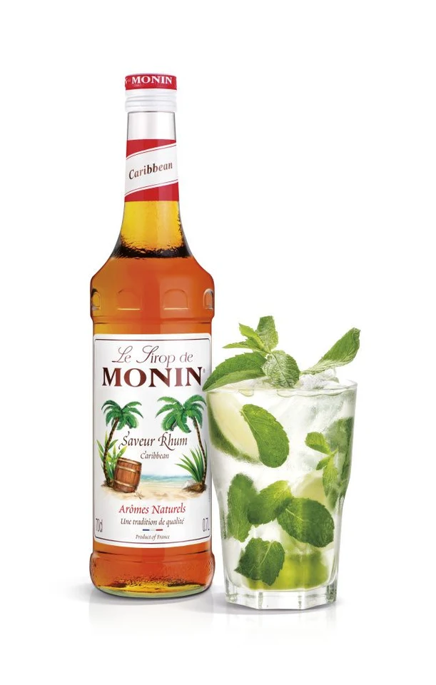 Monin sirup Karibský rumový 0,7l