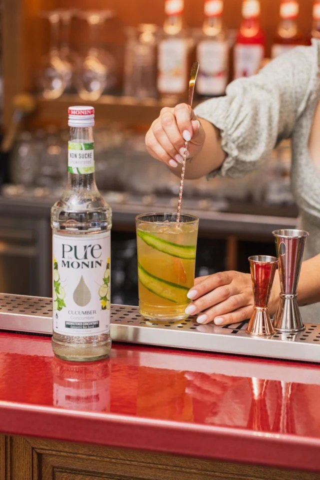 Monin pure koncentrát Okurka 0,7l