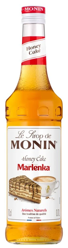 Monin sirup Marlenka 0,7l + 10 ks medových kuliček MARLENKA® zdarma