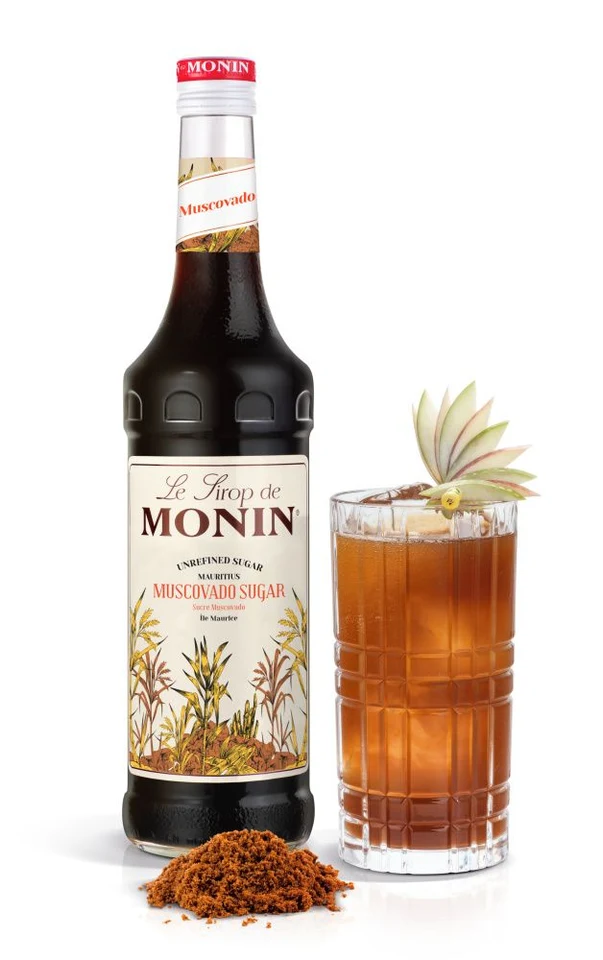 Monin Muscovado cukrový sirup 0,7L