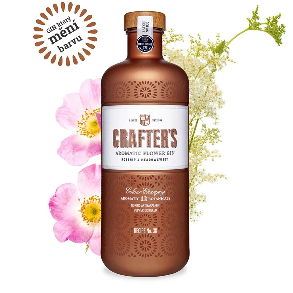 Crafter´s Gin Aromatic Flower 44,3% 0,7l