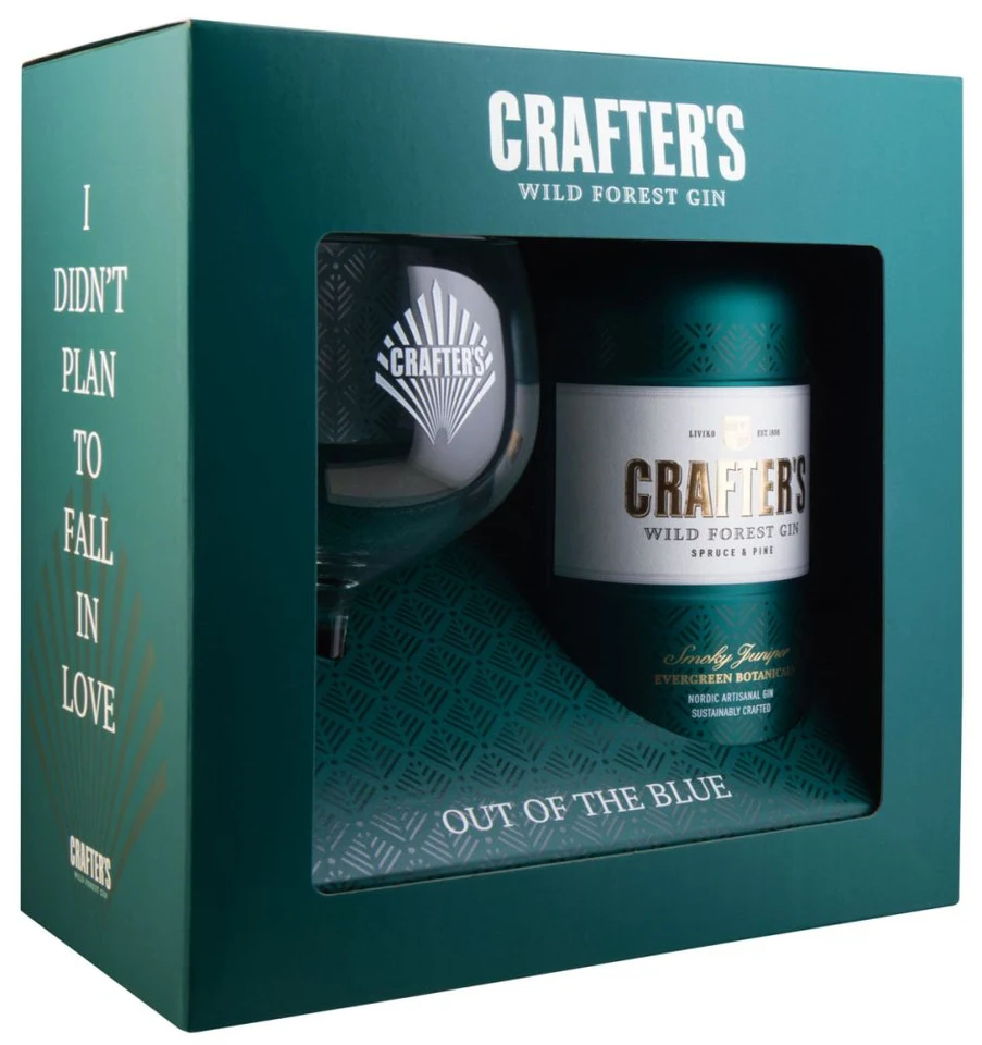 Crafter´s Gin Wild Forest 47% Gift Box 0,7l