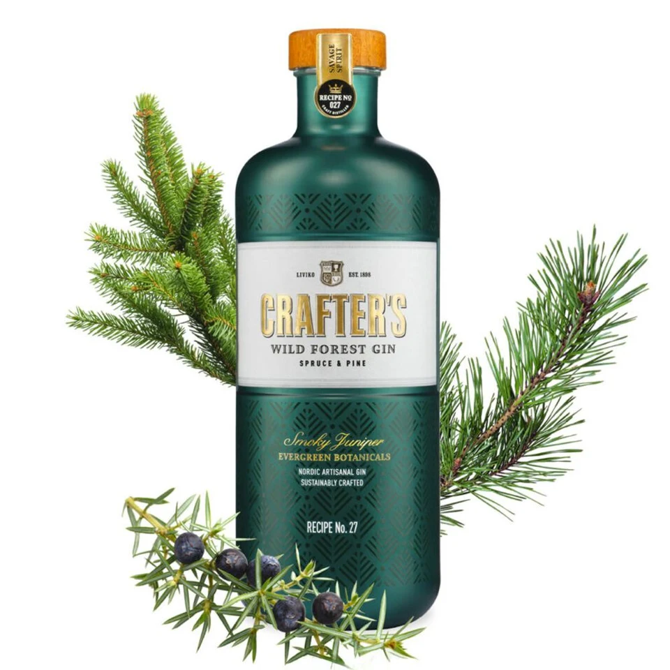 Crafter´s Gin Wild Forest 47% Gift Box 0,7l
