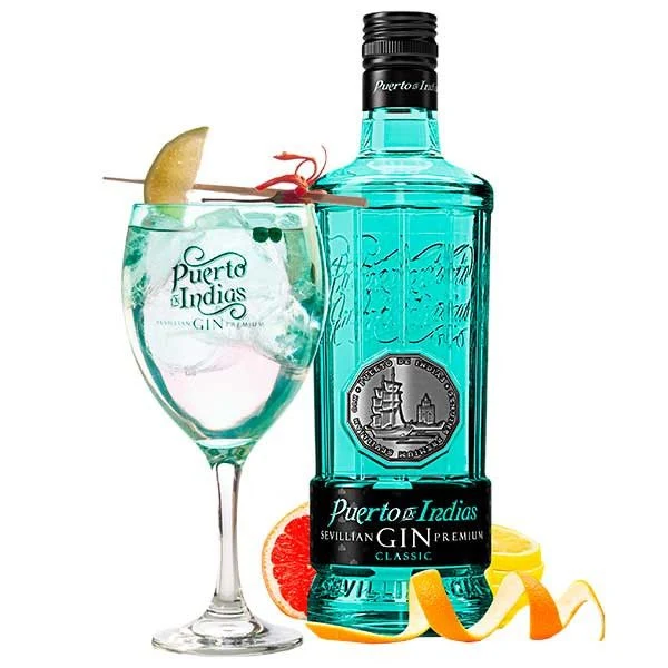 Puerto de Indias Gin Classic 40% Gift Box 0,7l