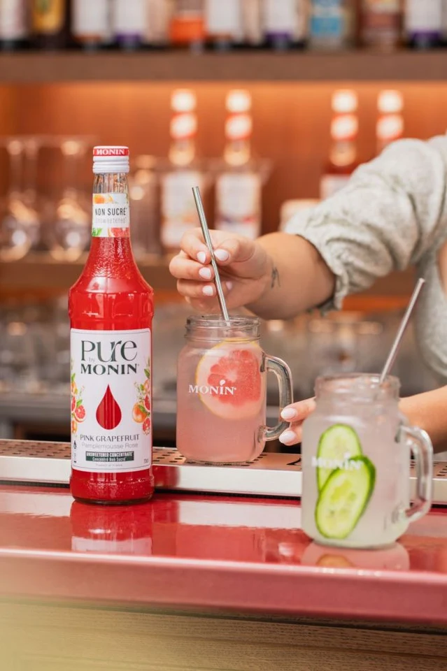Monin pure koncentrát Grepfruit růžový 0,7l