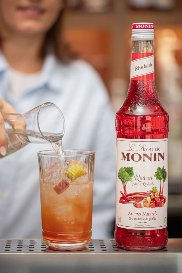Monin sirup Rebarbora 0,7l