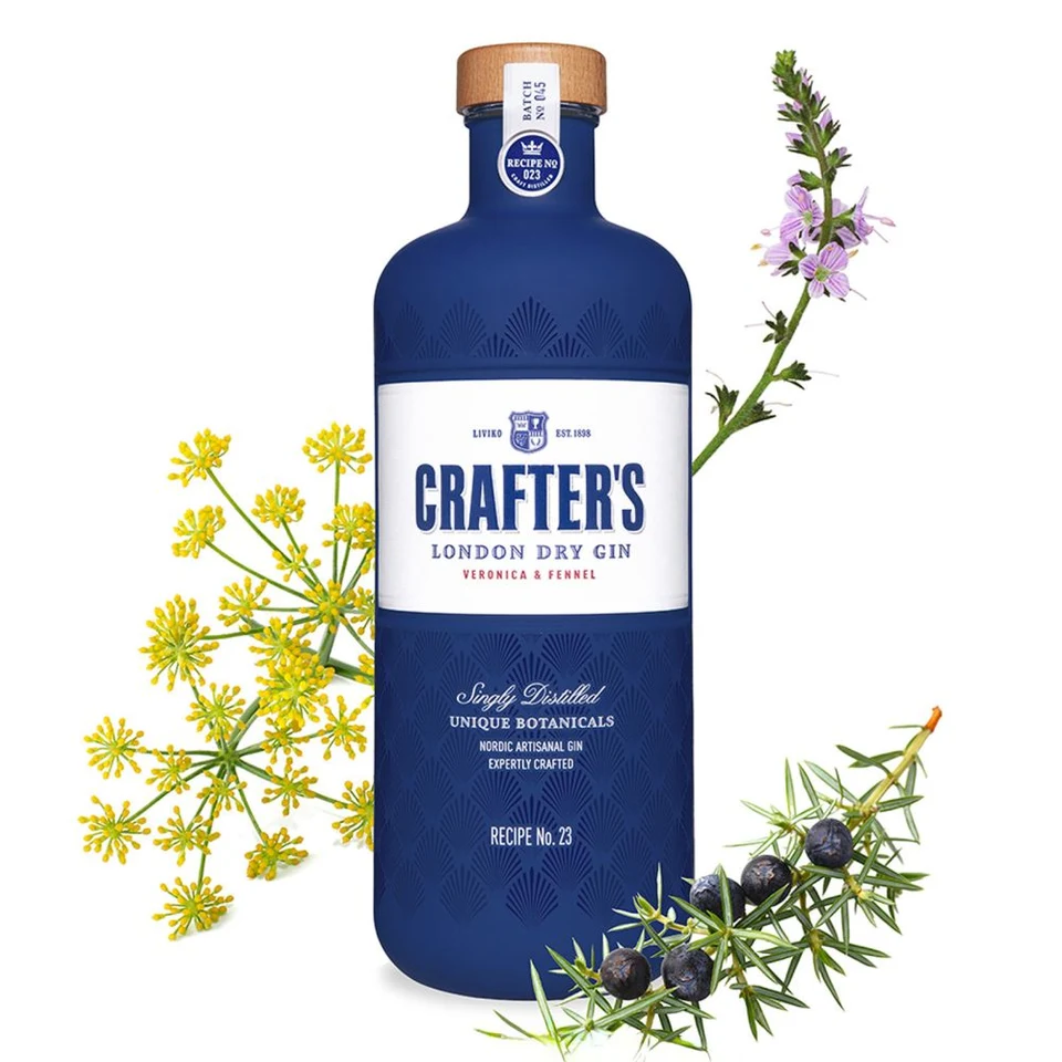 Gift box Crafter's London Dry Gin 0,7L 43%