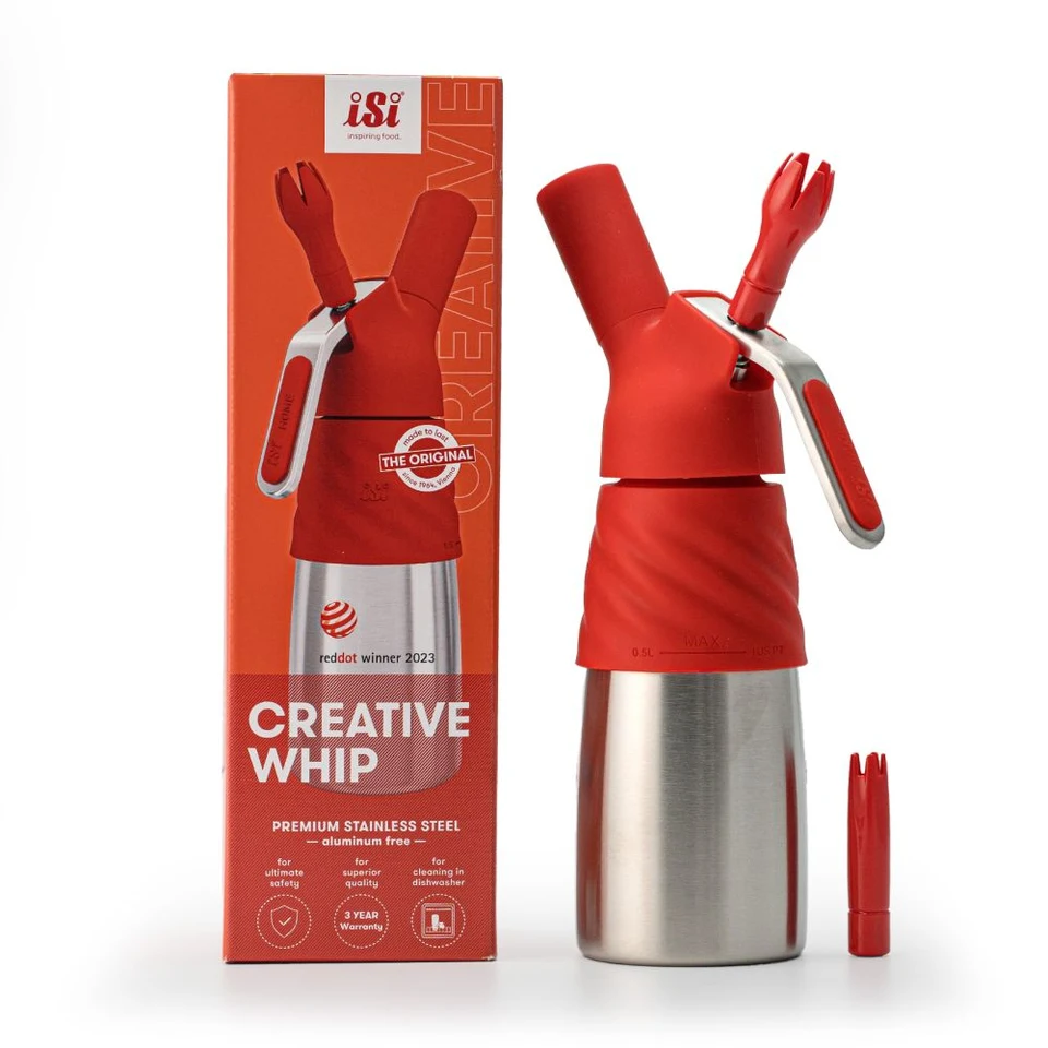 iSi Creative whip červená 0,5l