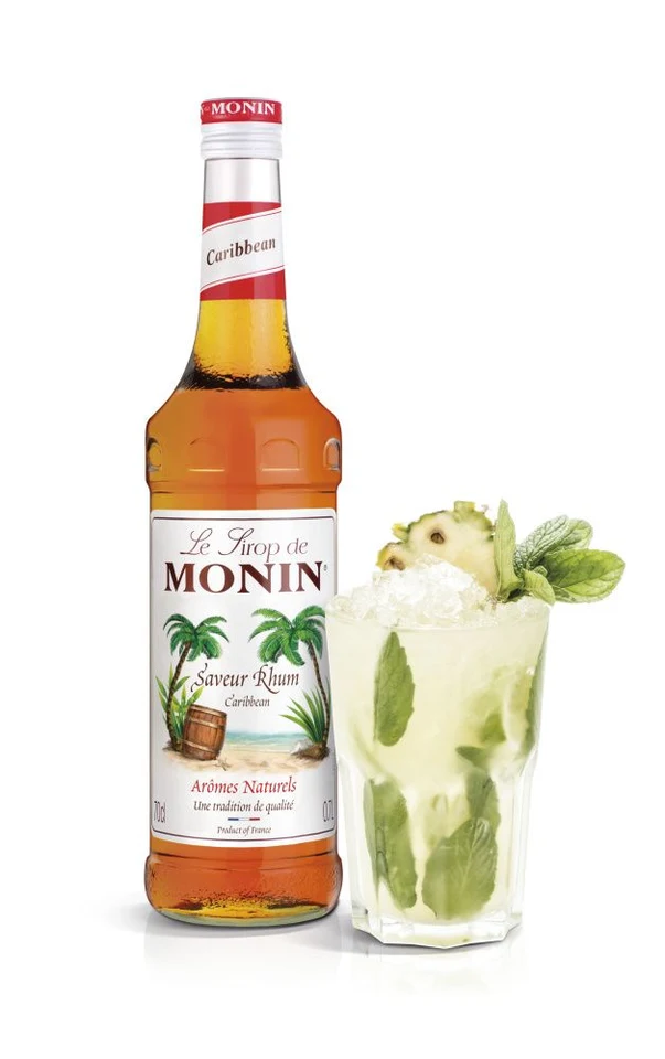 Monin sirup Karibský rumový 0,7l