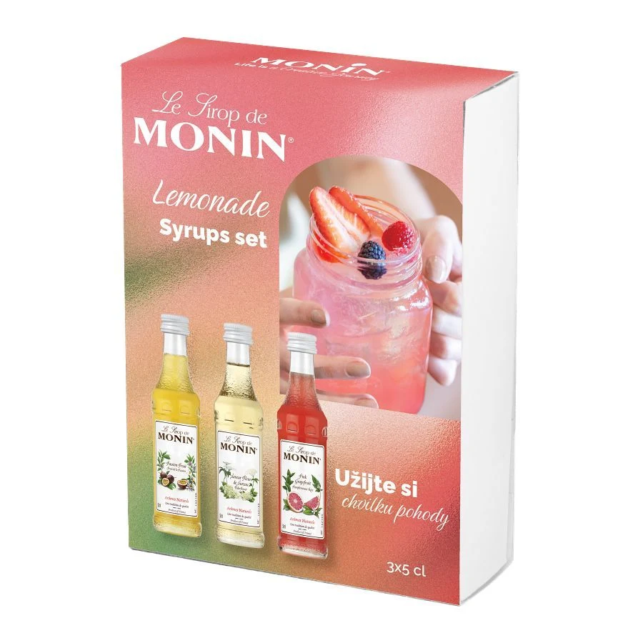 Monin set 3x5cl Lemonade