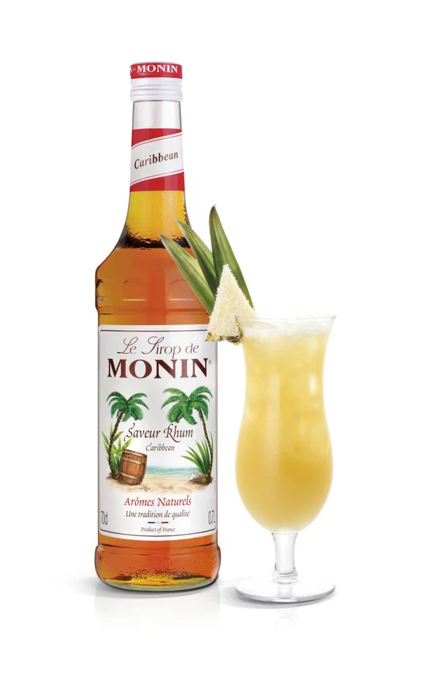 Monin sirup Karibský rumový 0,7l