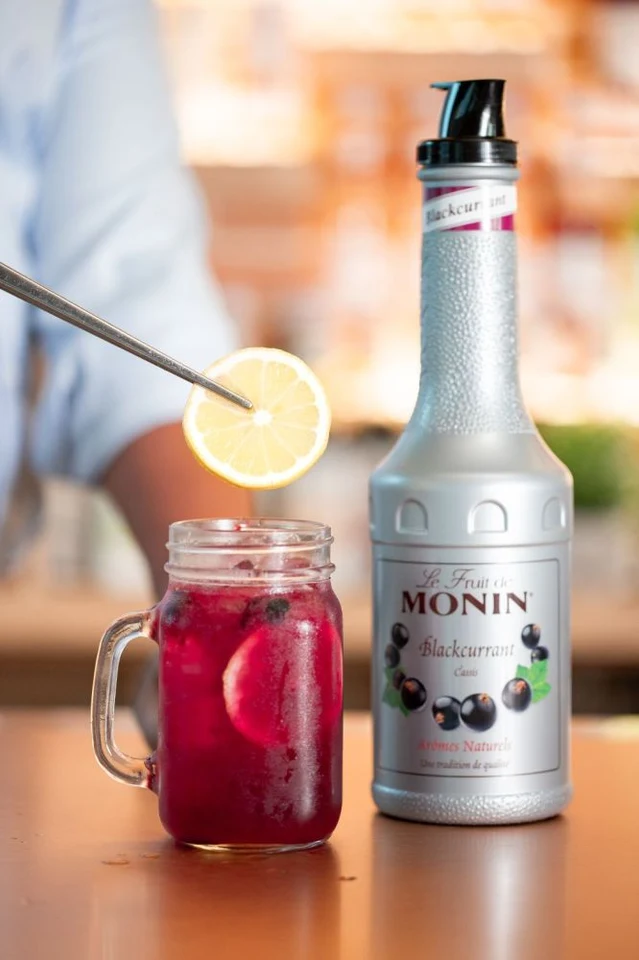 Monin pyré Rybíz černý 1l