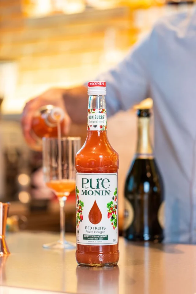 Monin pure koncentrát Červené plody 0,7l