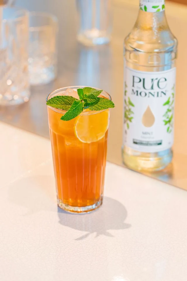 Monin PURE koncentrát Máta 0,7l