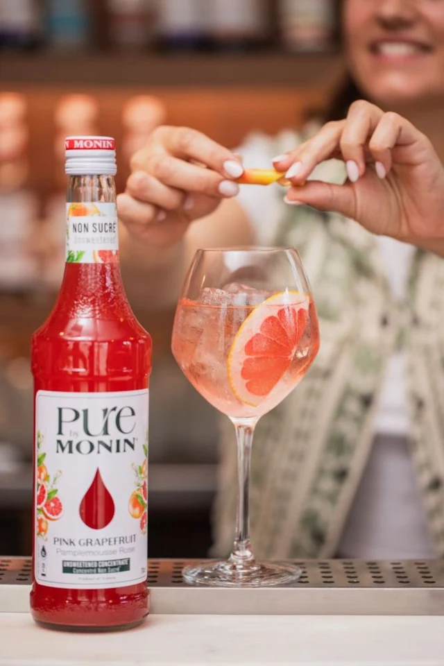 Monin pure koncentrát Grepfruit růžový 0,7l
