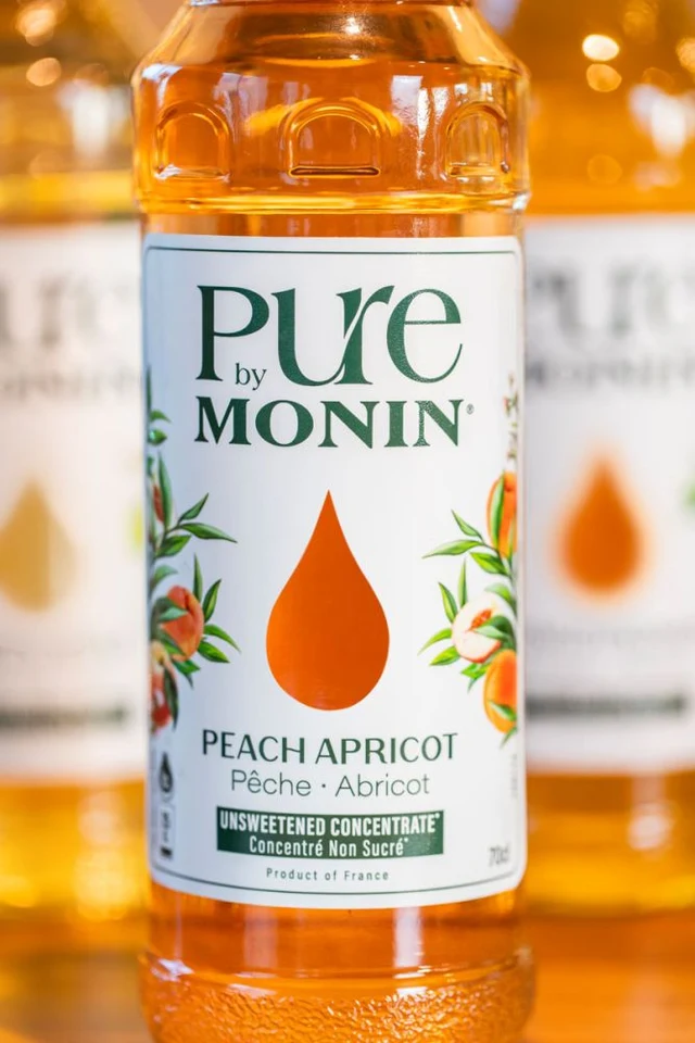 Monin pure koncentrát Broskev & Meruňka 0,7l