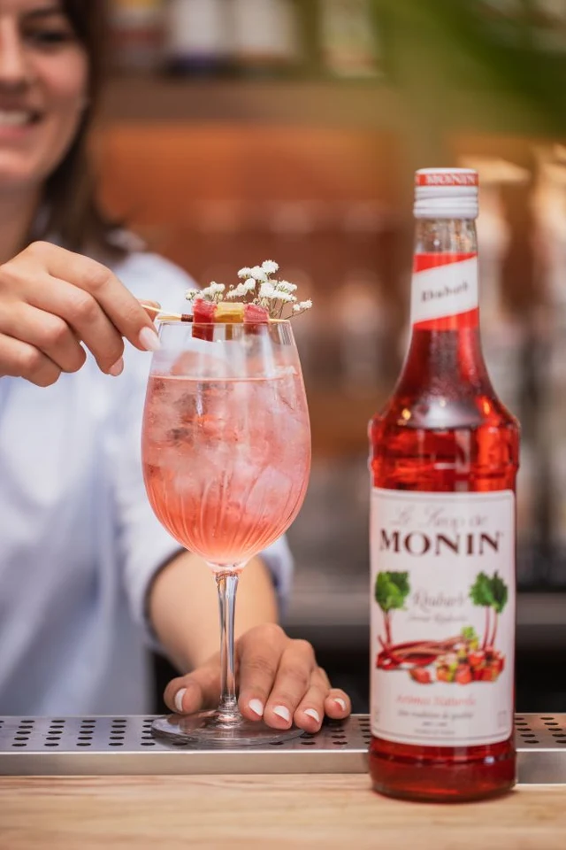 Monin sirup Rebarbora 0,7l