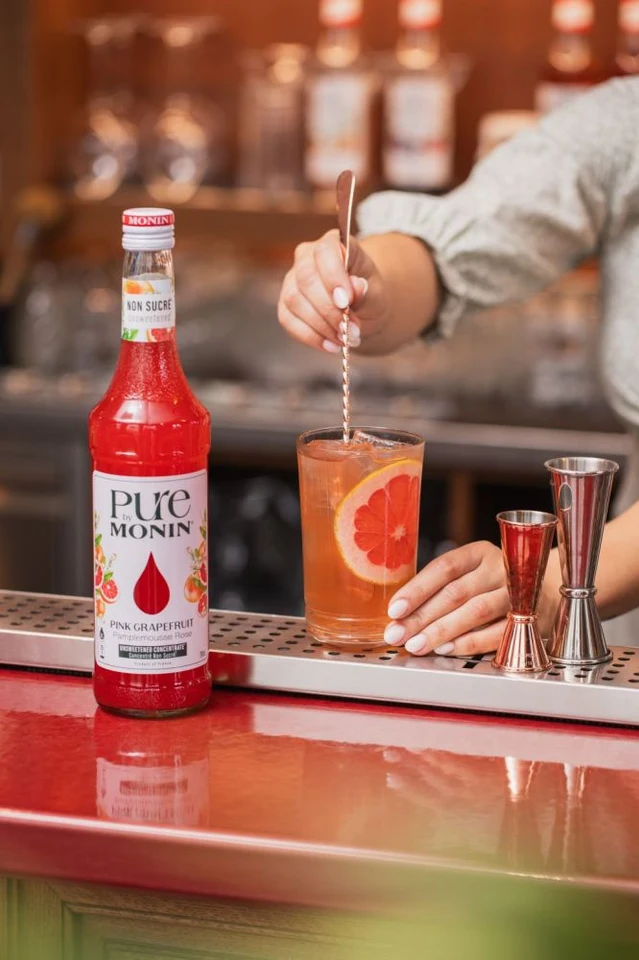 Monin pure koncentrát Grepfruit růžový 0,7l