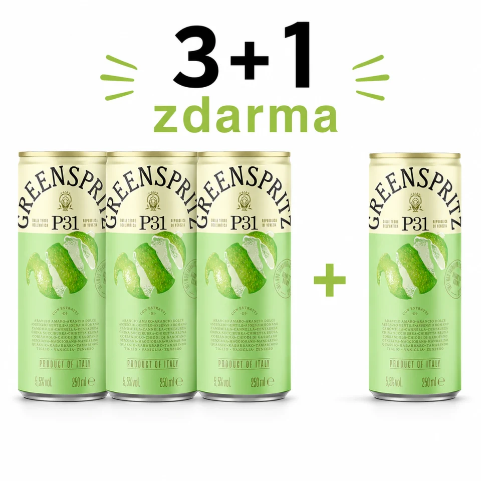 Nabídka, co se neodmítá: P31 3+1 zdarma