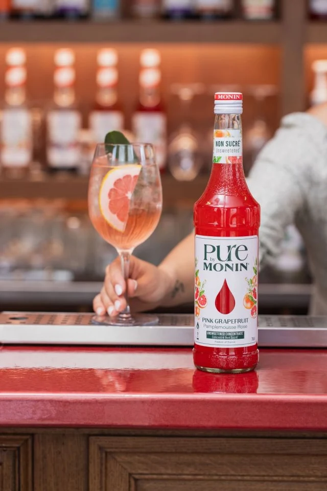 Monin pure koncentrát Grepfruit růžový 0,7l