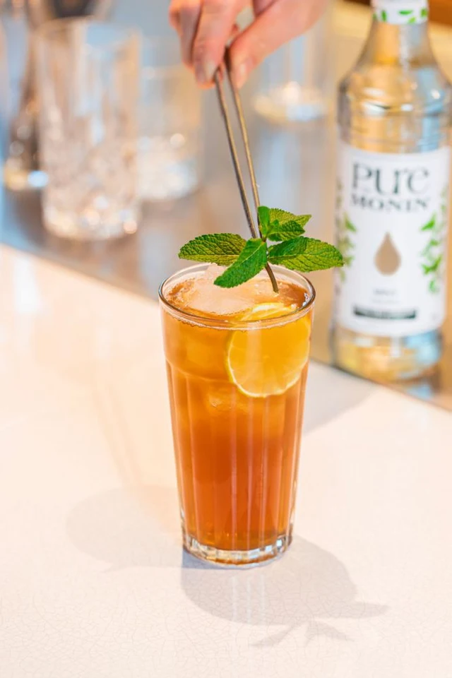Monin PURE koncentrát Máta 0,7l
