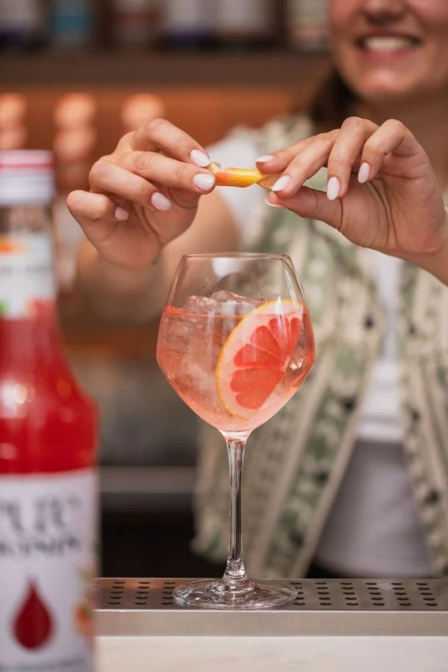 Monin pure koncentrát Grepfruit růžový 0,7l