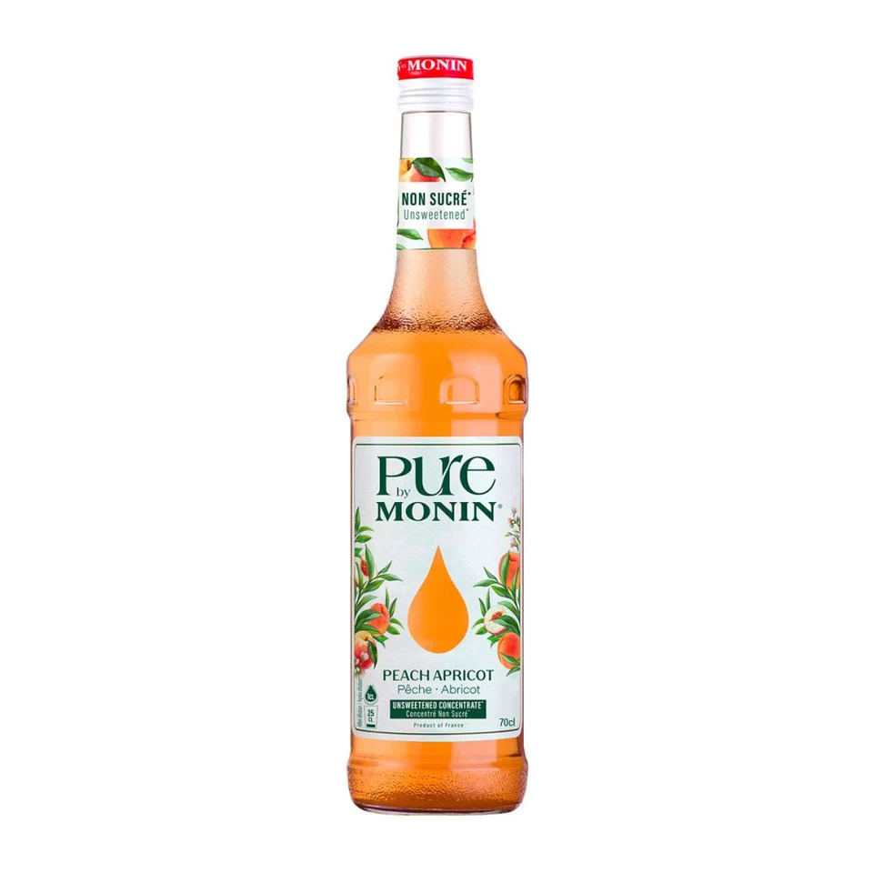 Monin pure koncentrát Broskev & Meruňka 0,7l