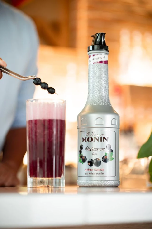 Monin pyré Rybíz černý 1l