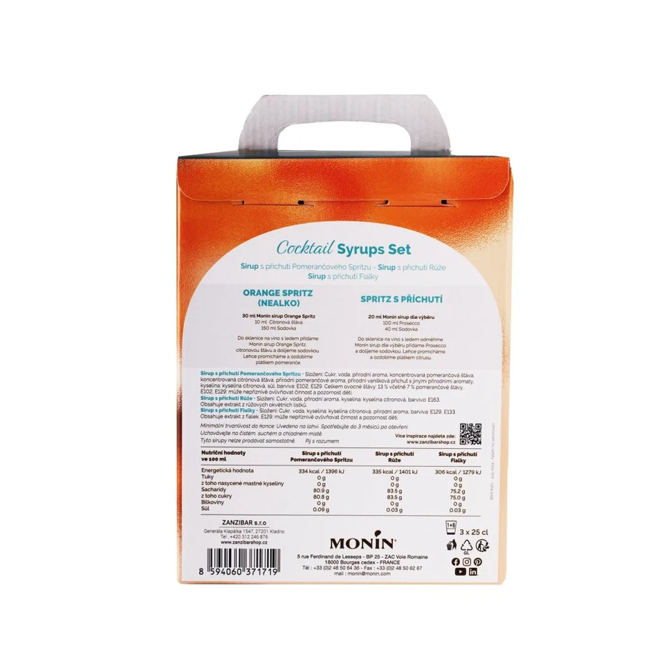 Monin box 3x0,25l Spritz