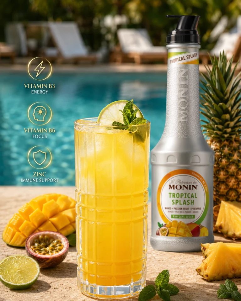 Monin refresher Tropical Splash 1l