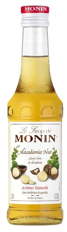 Monin sirup Makadamový oříšek 0,25l