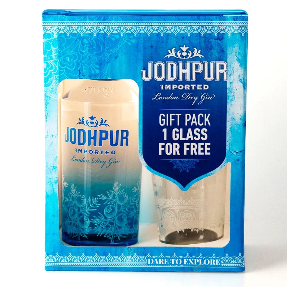Jodhpur Gin 43% Gift Box 0,7l