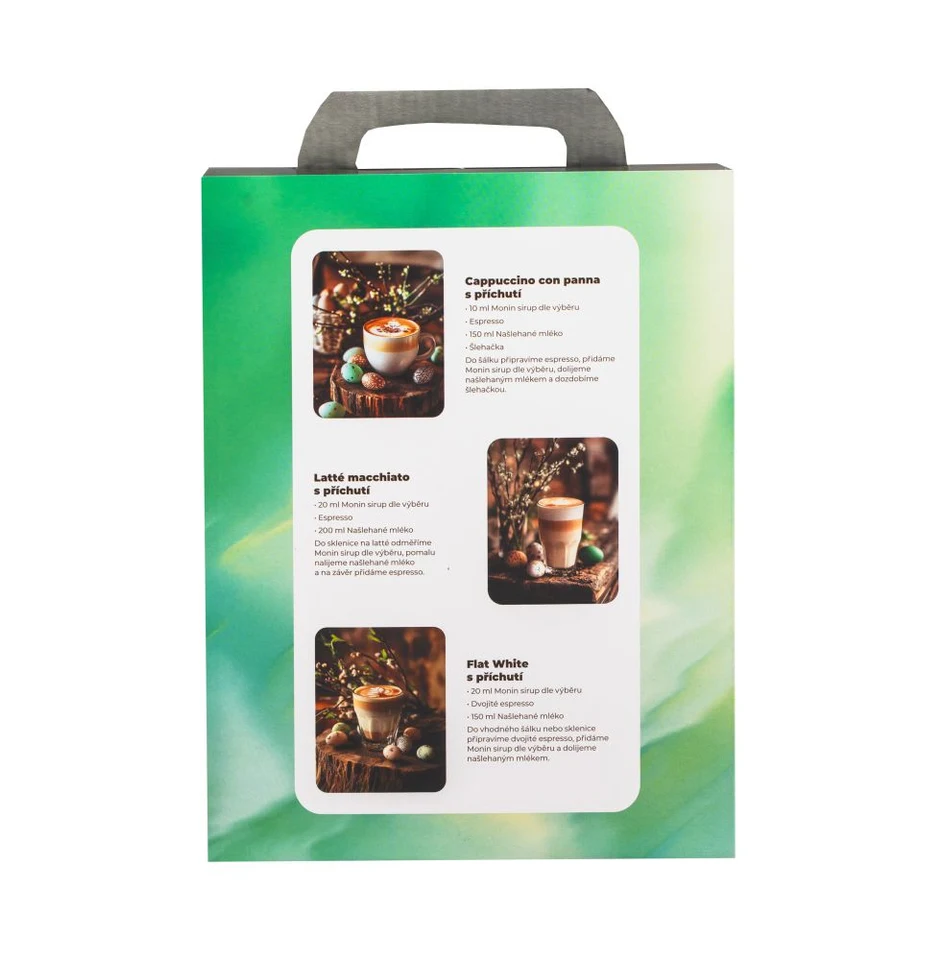 Monin box 3x0,25l Coffee Veselé Velikonoce