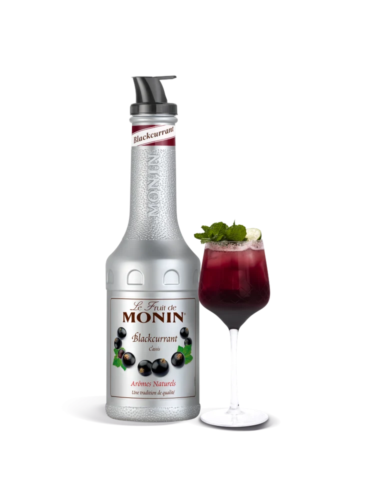 Monin pyré Rybíz černý 1l