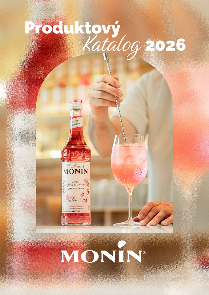 První strana katalogu MONIN katalog 2026